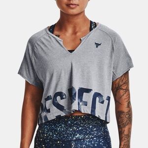 Iron paradise crop tee